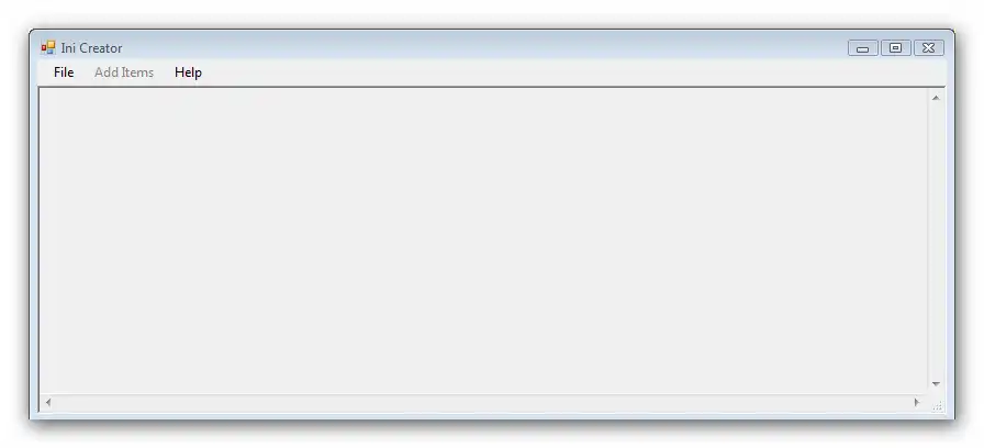 Download web tool or web app App Settings File (*.ini) Creator