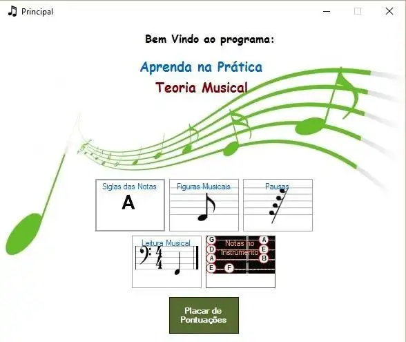 Download web tool or web app Aprenda na Prática - Teoria Musical