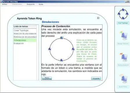 Download web tool or web app Aprenda Token Ring to run in Linux online