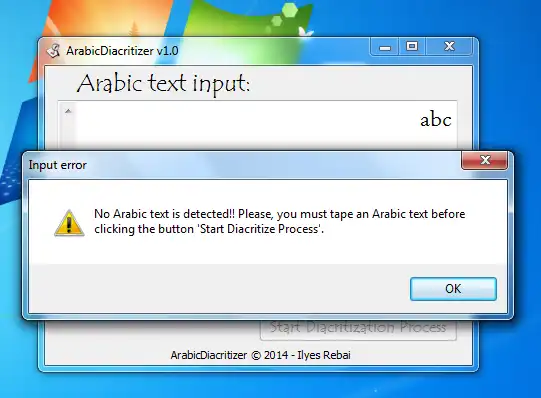 Download web tool or web app ArabicDiacritizer