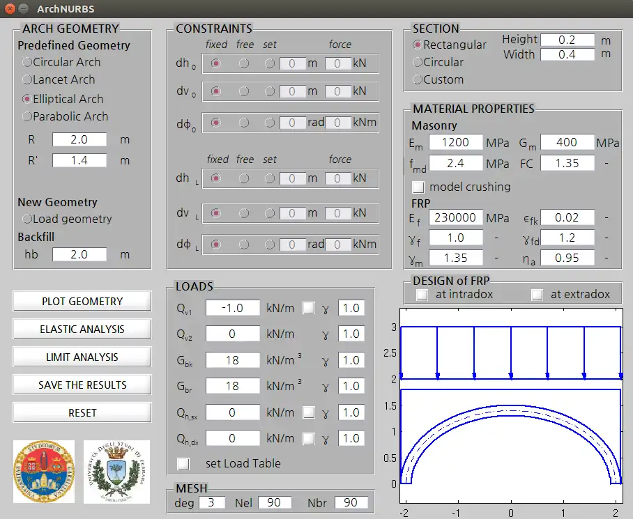 Download web tool or web app ArchNURBS