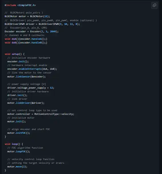 Télécharger l'outil Web ou l'application Web Arduino FOC