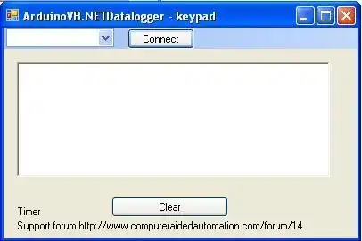 Download web tool or web app Arduino VB Keypad reader