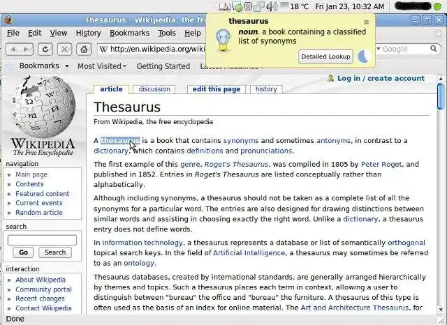 Download web tool or web app Artha ~ The Open Thesaurus