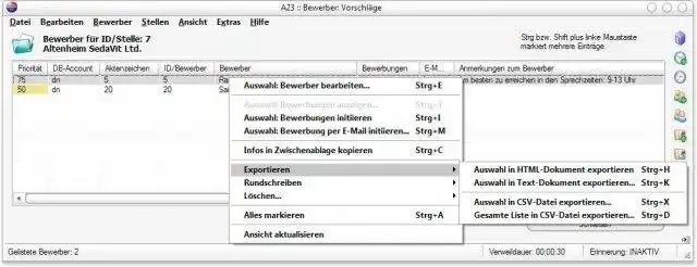 Download web tool or web app Artikel23 - a SOHO CRM