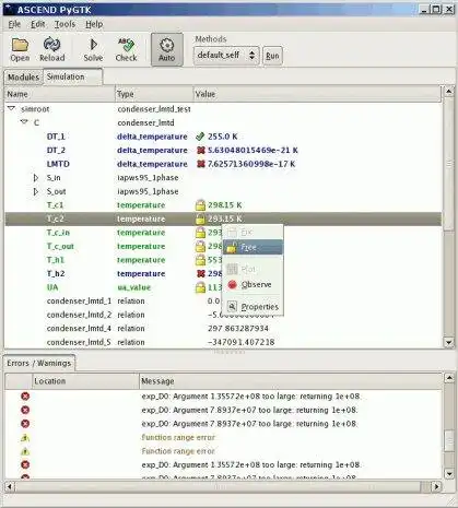 Download web tool or web app ASCEND modelling environment to run in Linux online