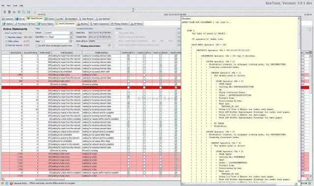 Download web tool or web app AseTune - Sybase ASE Performance Monitor