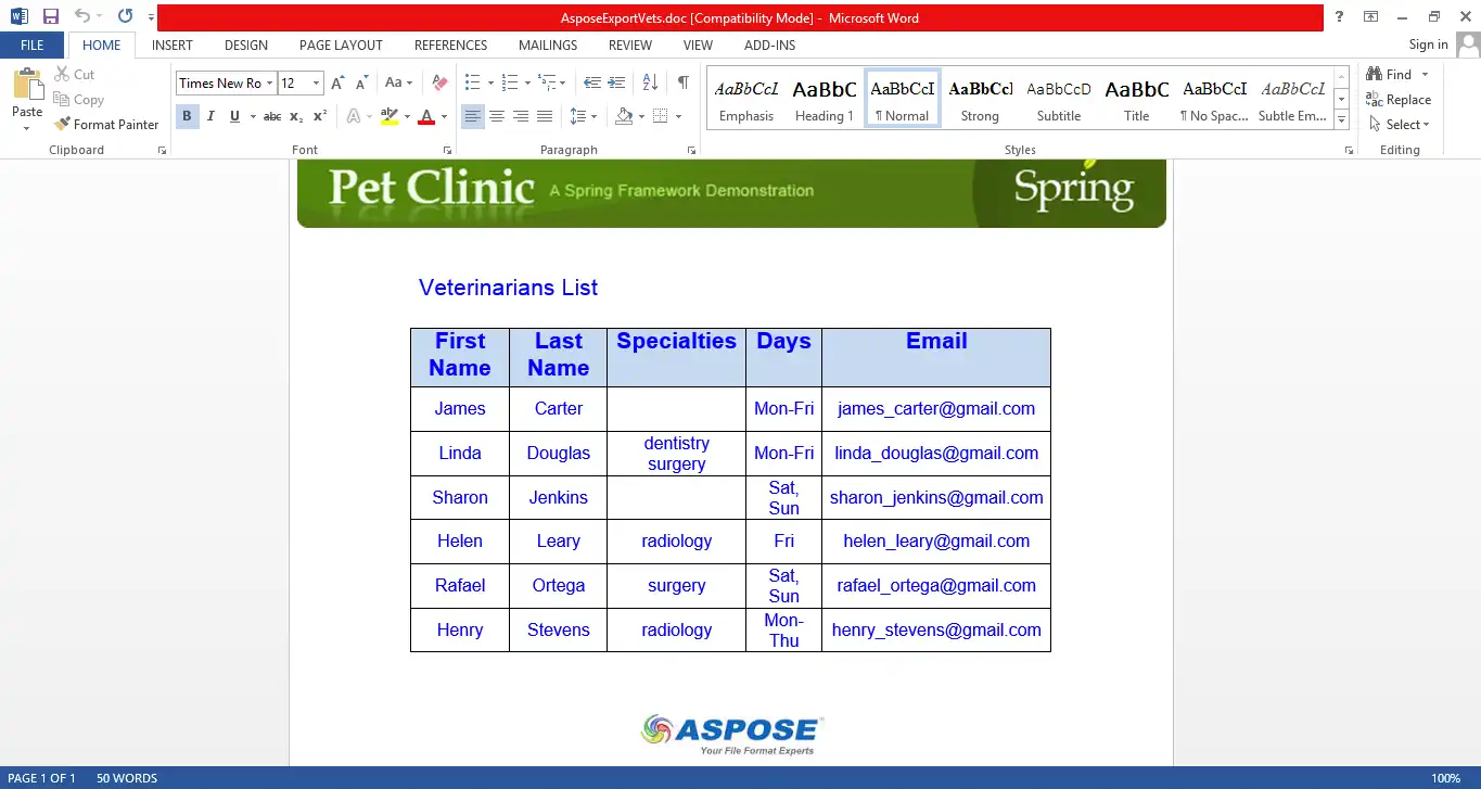 Download web tool or web app Aspose for Spring.Java