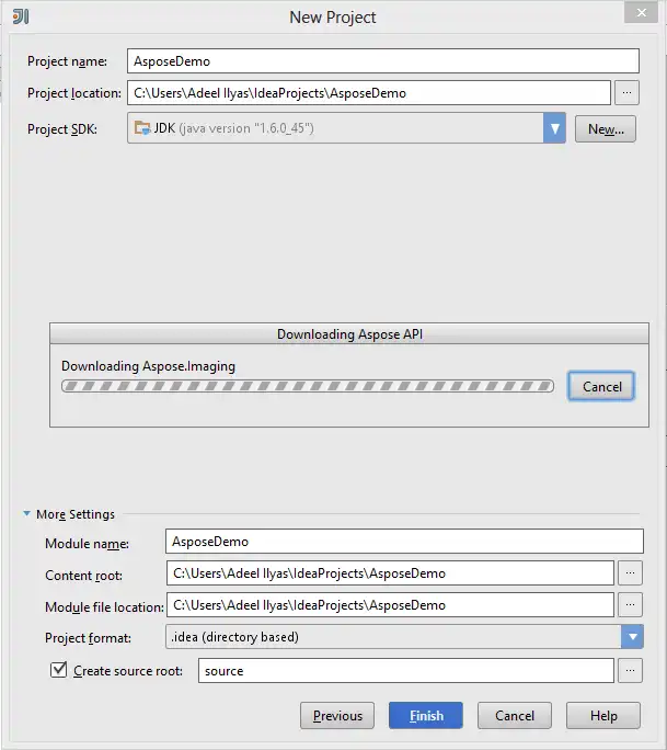 Download web tool or web app Aspose.Total Java for IntelliJ IDEA