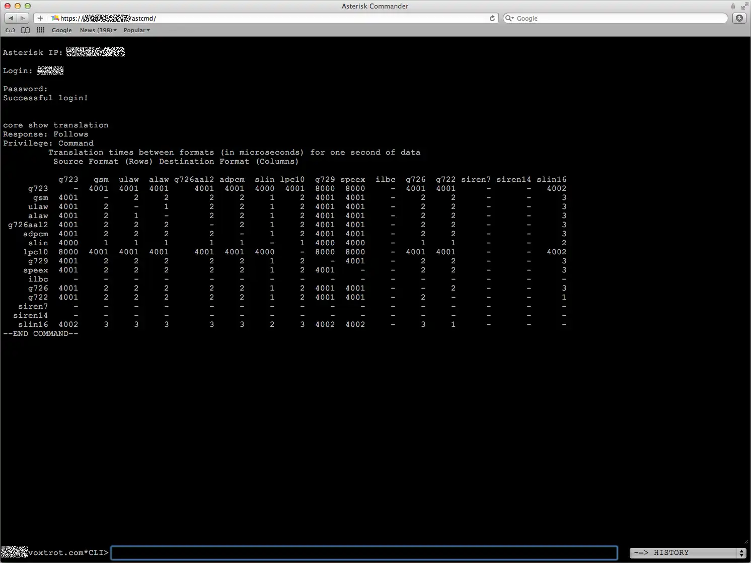 Download web tool or web app Asterisk commander