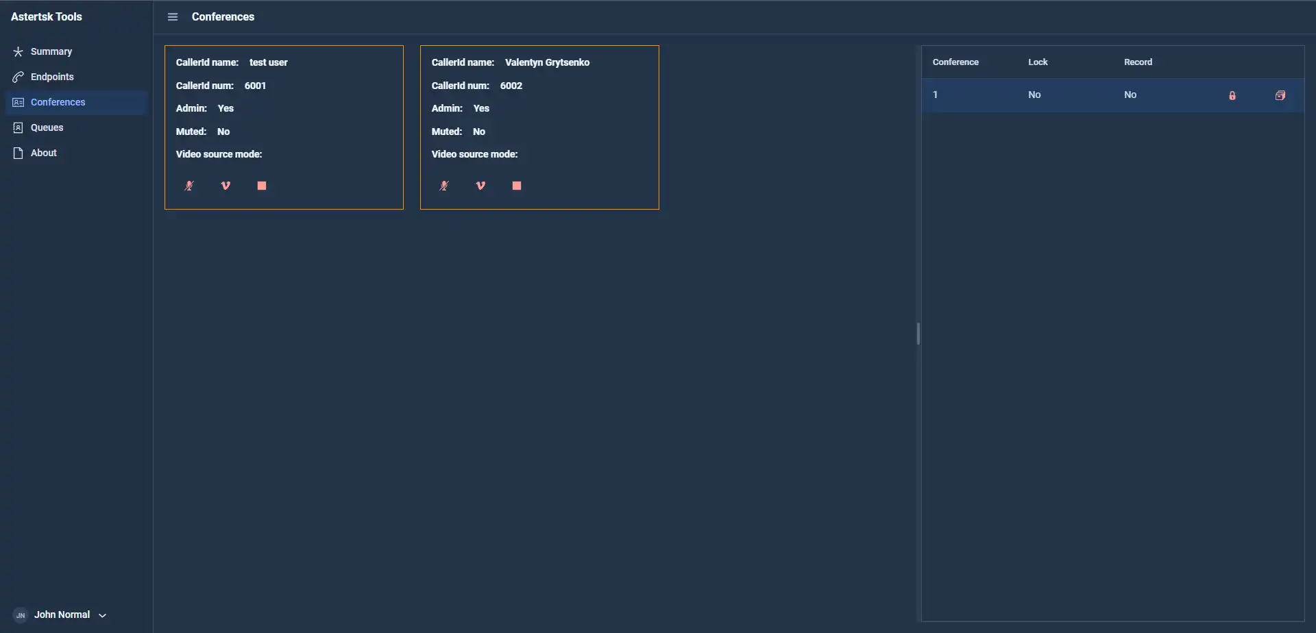 Download web tool or web app Asterisk ConfBridge Tools