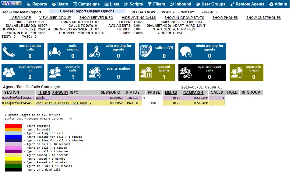 Télécharger l'outil Web ou l'application Web Asterisk GUI client, VICIdial