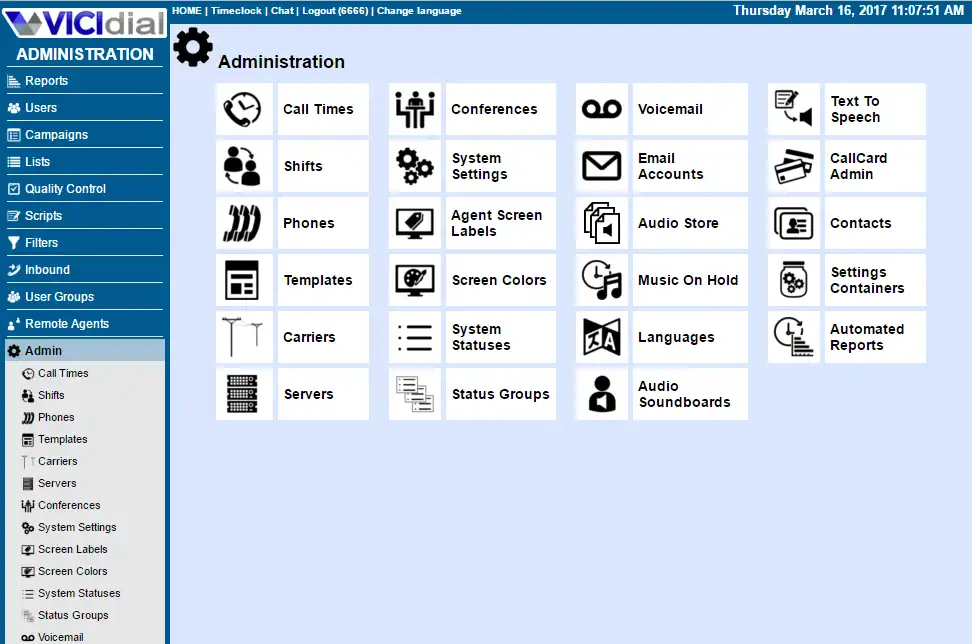 Télécharger l'outil Web ou l'application Web Asterisk GUI client, VICIdial