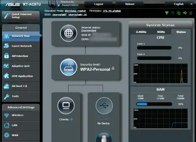 Download web tool or web app Asuswrt-Merlin