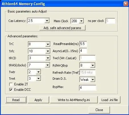 Descărcați instrumentul web sau aplicația web Athlon 64 mem config