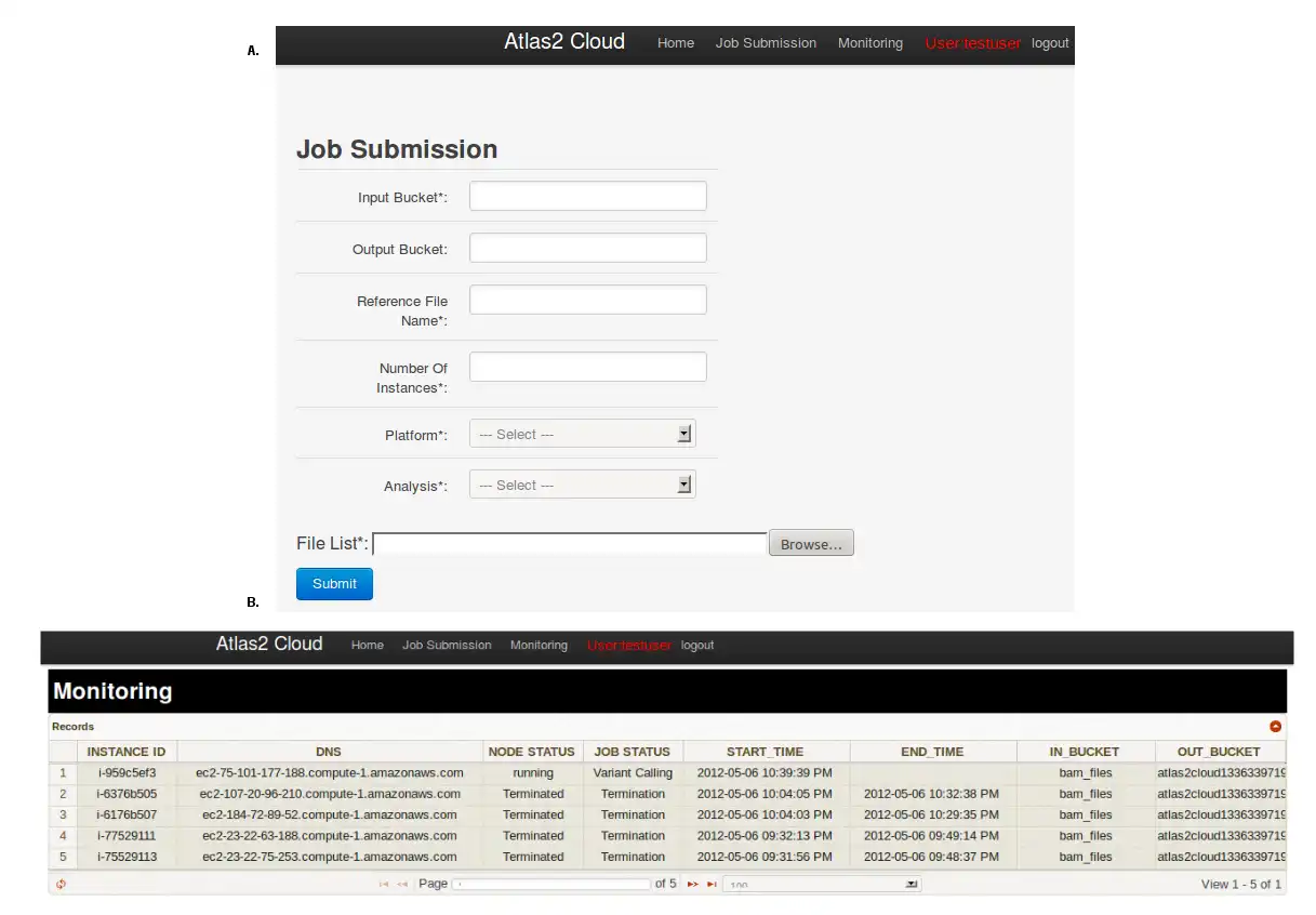 Download web tool or web app Atlas2Cloud to run in Linux online