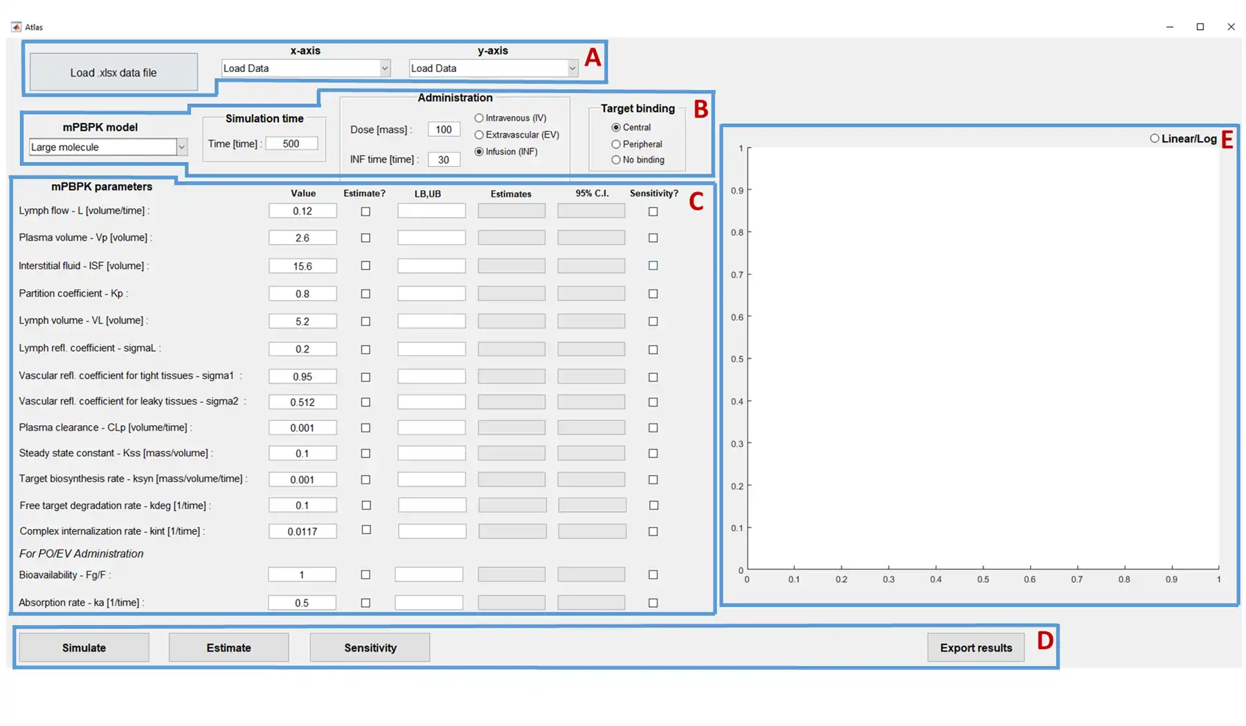 Download web tool or web app ATLAS_mPBPK to run in Linux online