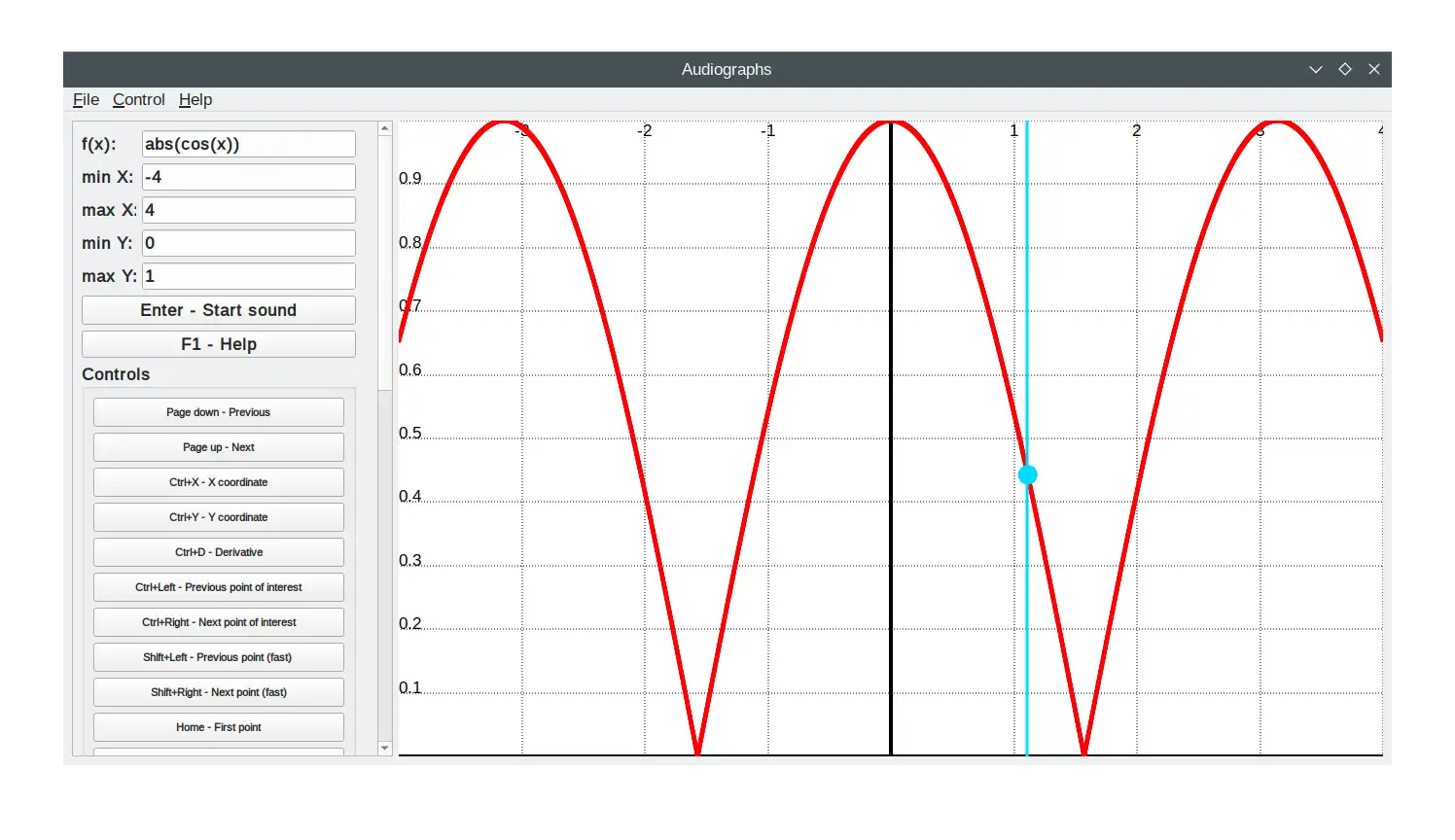 Загрузите веб-инструмент или веб-приложение Audiographs