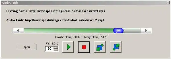 Download web tool or web app Audio Hyperlinks AudioWeb