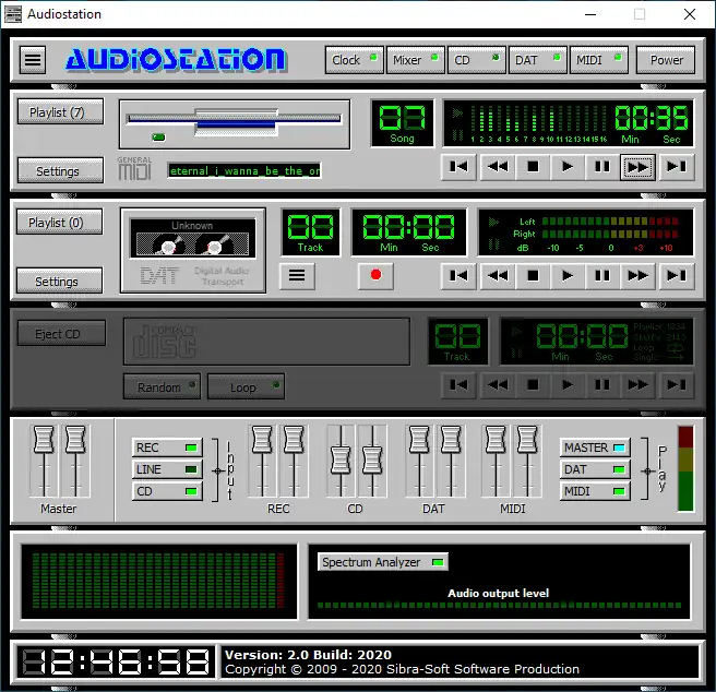 Download web tool or web app Audiostation