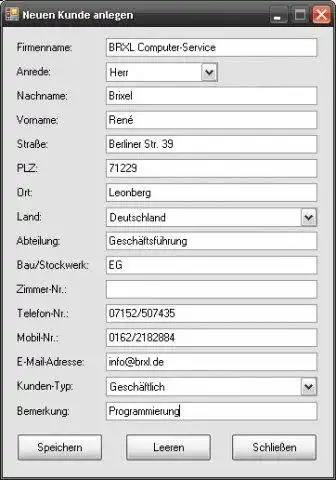 Download web tool or web app Auftragsbearbeitung