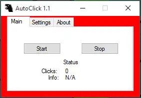 ابزار وب یا برنامه وب AutoClicker را در VB.NET دانلود کنید