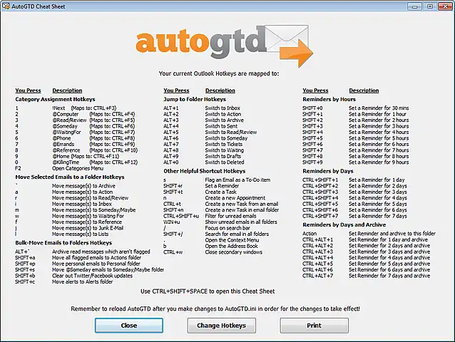 Download web tool or web app AutoGTD