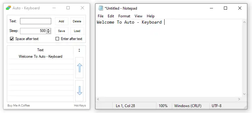 Download web tool or web app Auto-Keyboard