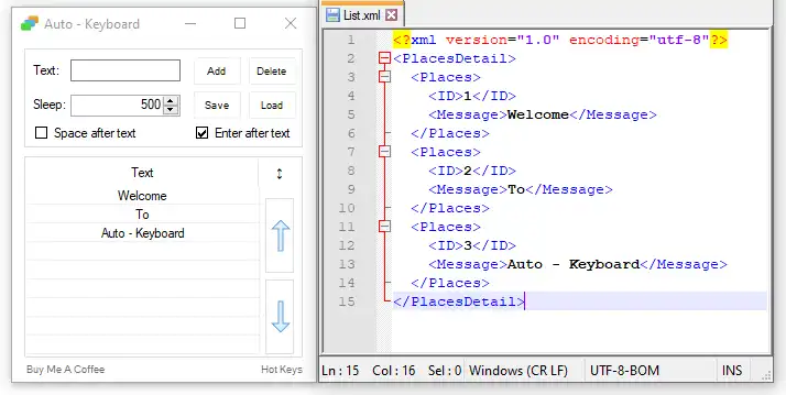 Scarica lo strumento Web o l'app Web Tastiera automatica