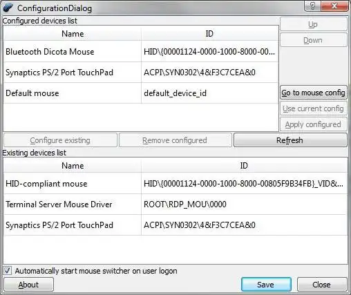 Download web tool or web app Automatic Mouse Switcher