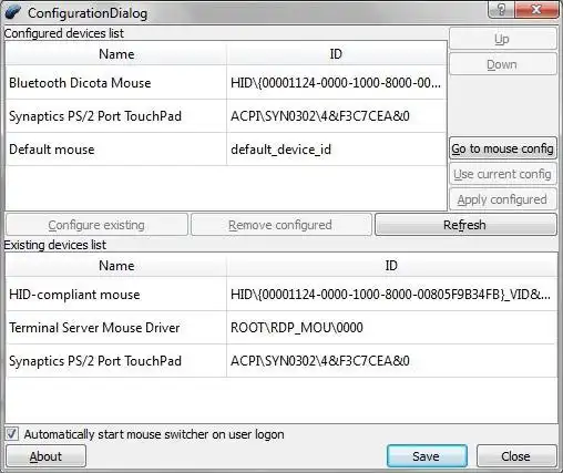 Download web tool or web app Automatic Mouse Switcher