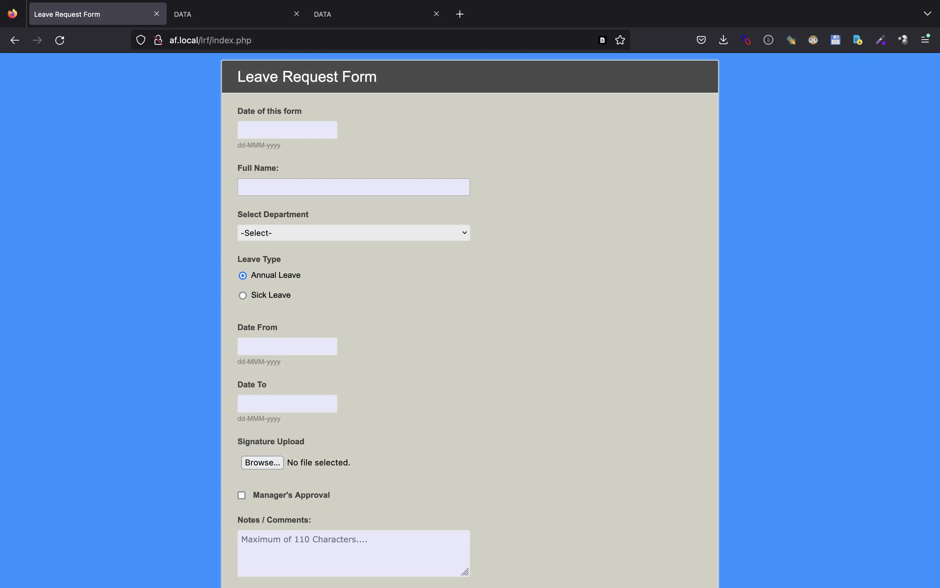 Download web tool or web app Automatic Website Forms Creator  Hoster