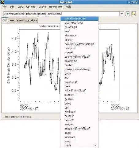 Download web tool or web app Autoplot