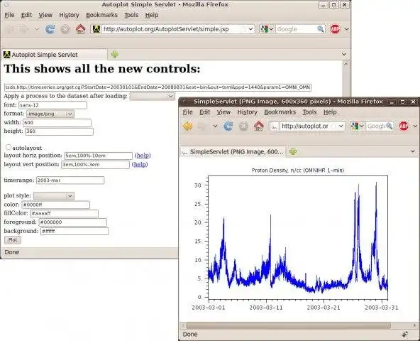 Download web tool or web app Autoplot