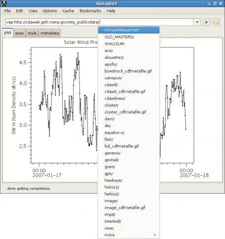 Download web tool or web app Autoplot to run in Windows online over Linux online