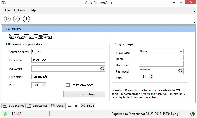 Download web tool or web app AutoScreenCap