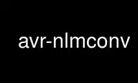 Run avr-nlmconv in OnWorks free hosting provider over Ubuntu Online, Fedora Online, Windows online emulator or MAC OS online emulator