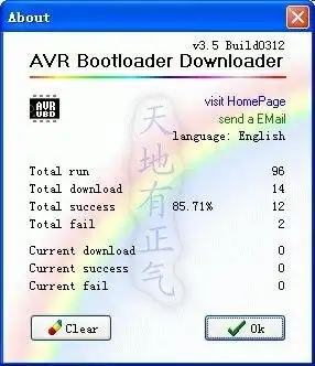 Unduh alat web atau aplikasi web AVR Universal Bootloader (AVRUB)