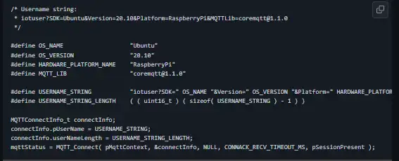 Download web tool or web app AWS IoT Device Defender Library