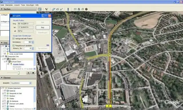 Download web tool or web app B7 Google Earth Positioning System