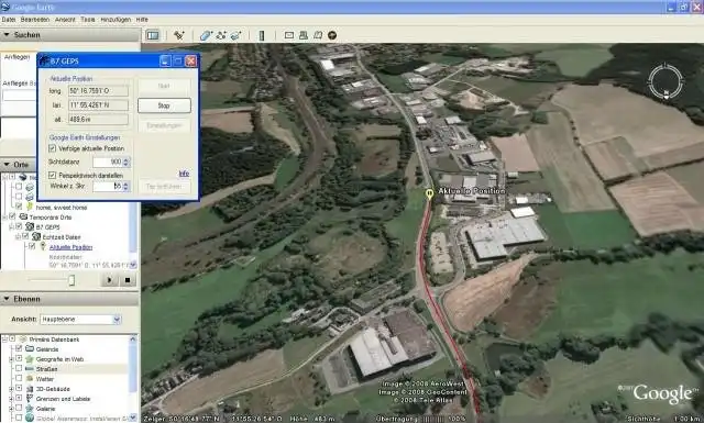 Download web tool or web app B7 Google Earth Positioning System