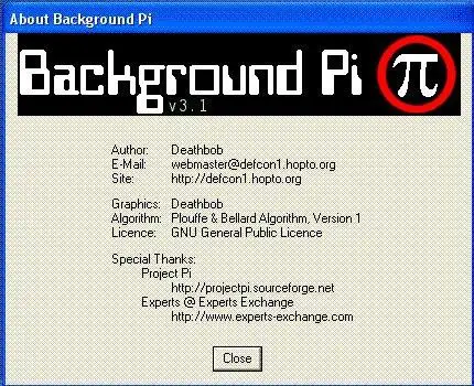 Download web tool or web app Background Pi to run in Windows online over Linux online