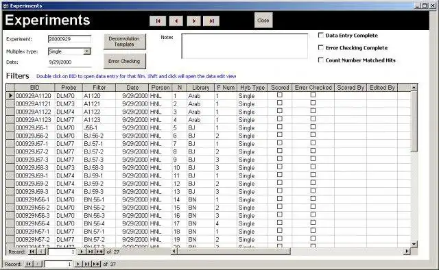 Download web tool or web app BACMan: BAC Data Management to run in Windows online over Linux online