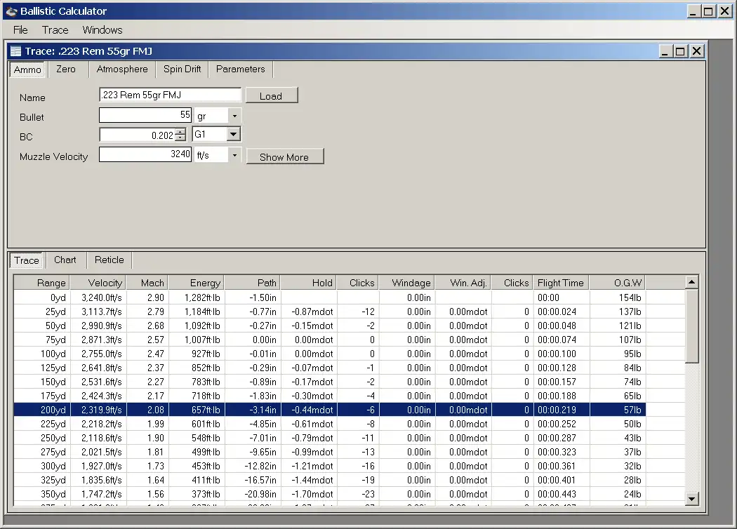 Download web tool or web app Ballistic Calculator to run in Windows online over Linux online