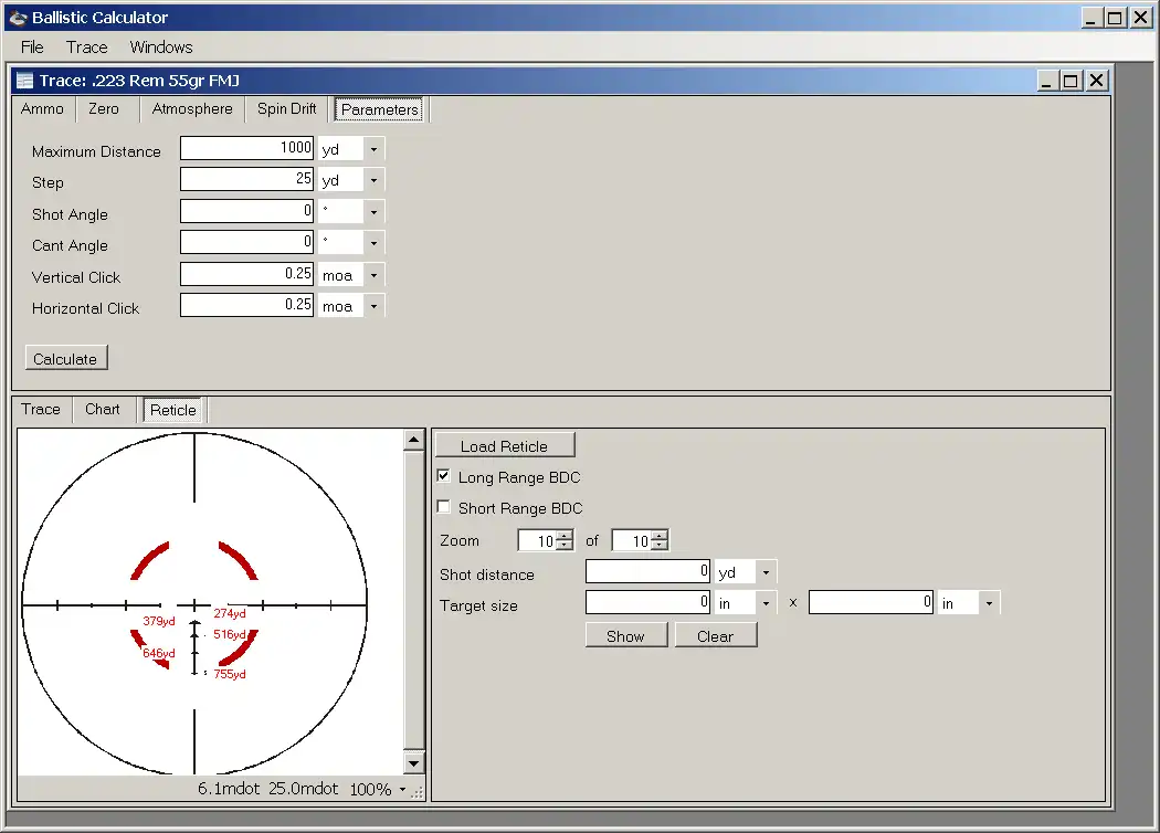 Download web tool or web app Ballistic Calculator to run in Windows online over Linux online