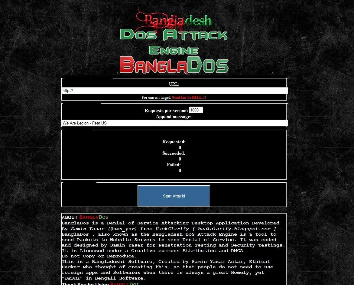 Download web tool or web app BanglaDos