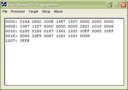 Download web tool or web app Bare Bones PIC Programmer to run in Windows online over Linux online