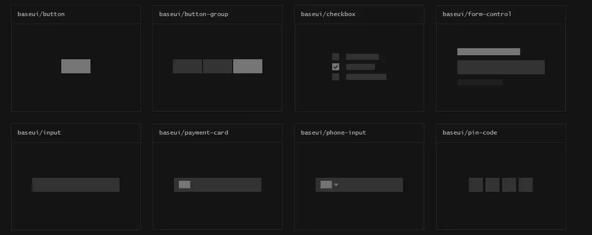 Download web tool or web app Base Web React Components