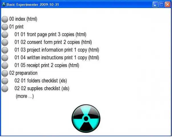 Download web tool or web app Basic Experimenter to run in Windows online over Linux online