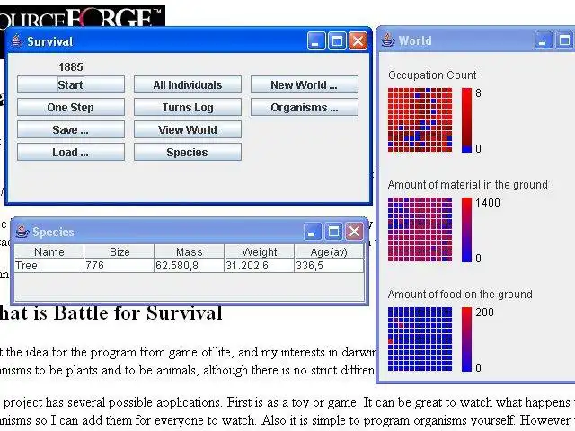 Download web tool or web app Battle for Survival to run in Linux online